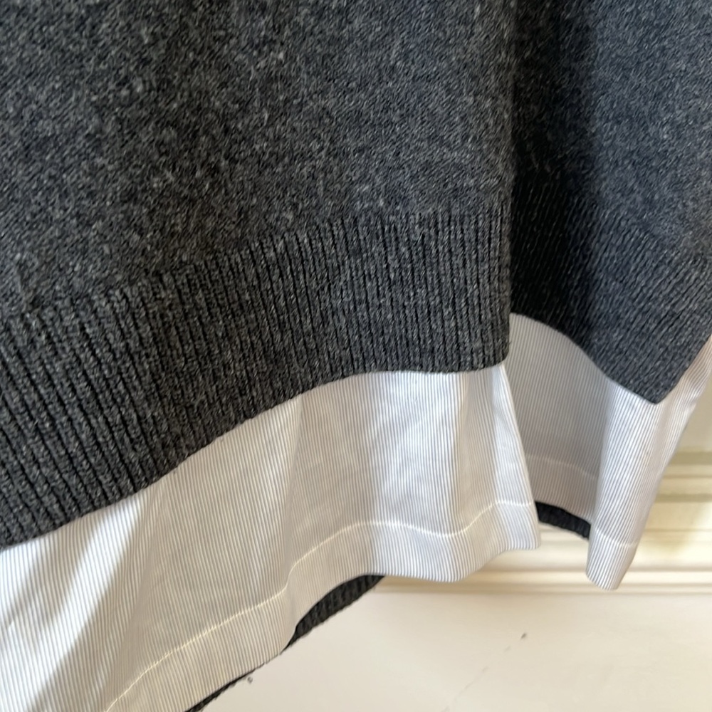 Joseph Cashair Cashmere Charcoal Knit Sweater - Picture 2 of 7